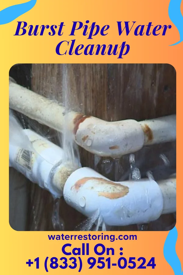 Burst Pipe Water Cleanup in Suffield Depot, CT